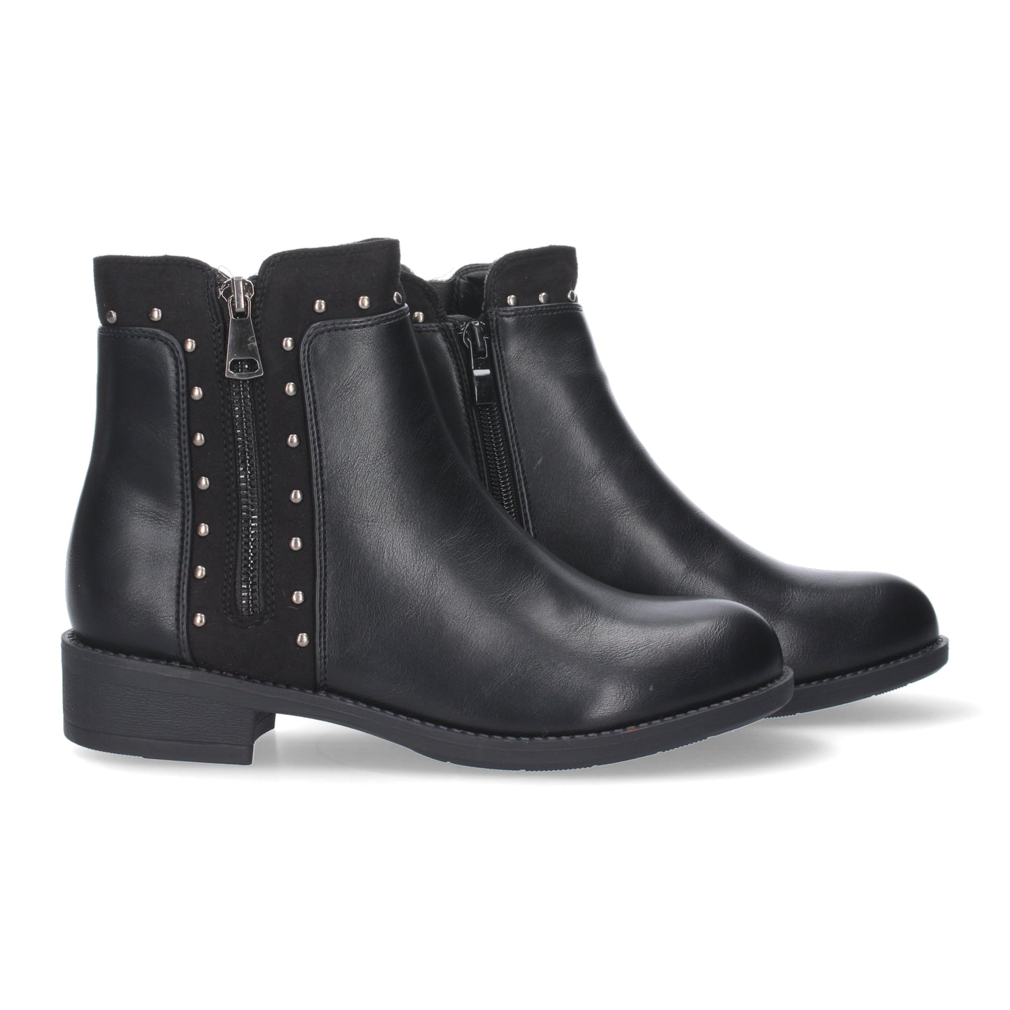 Botínpara mujer con adorno con tachuel