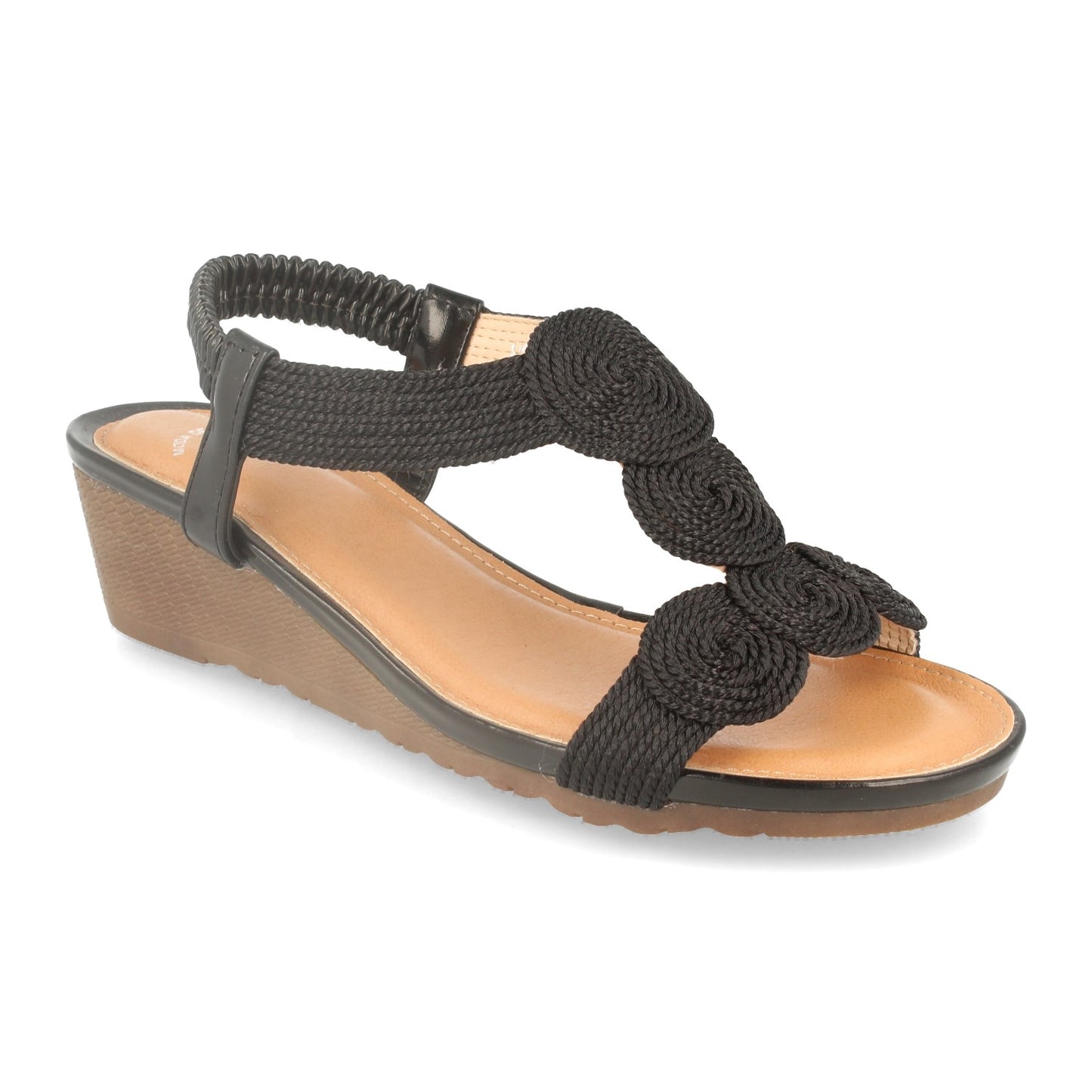 Sandalias de Mujer T-Strap con cuña pal