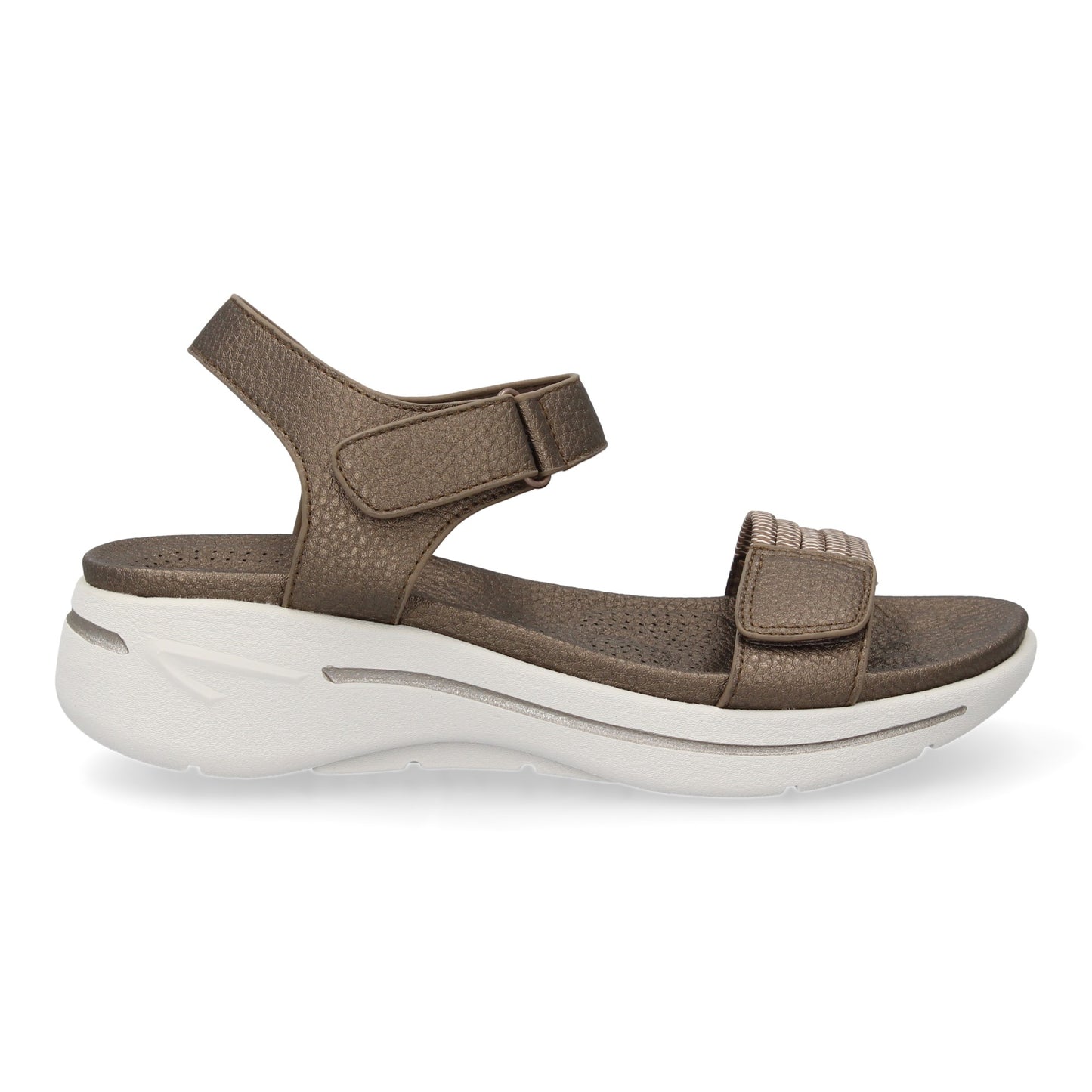 Sandalia plana de mujer diseño moderno ligero y comodo con d