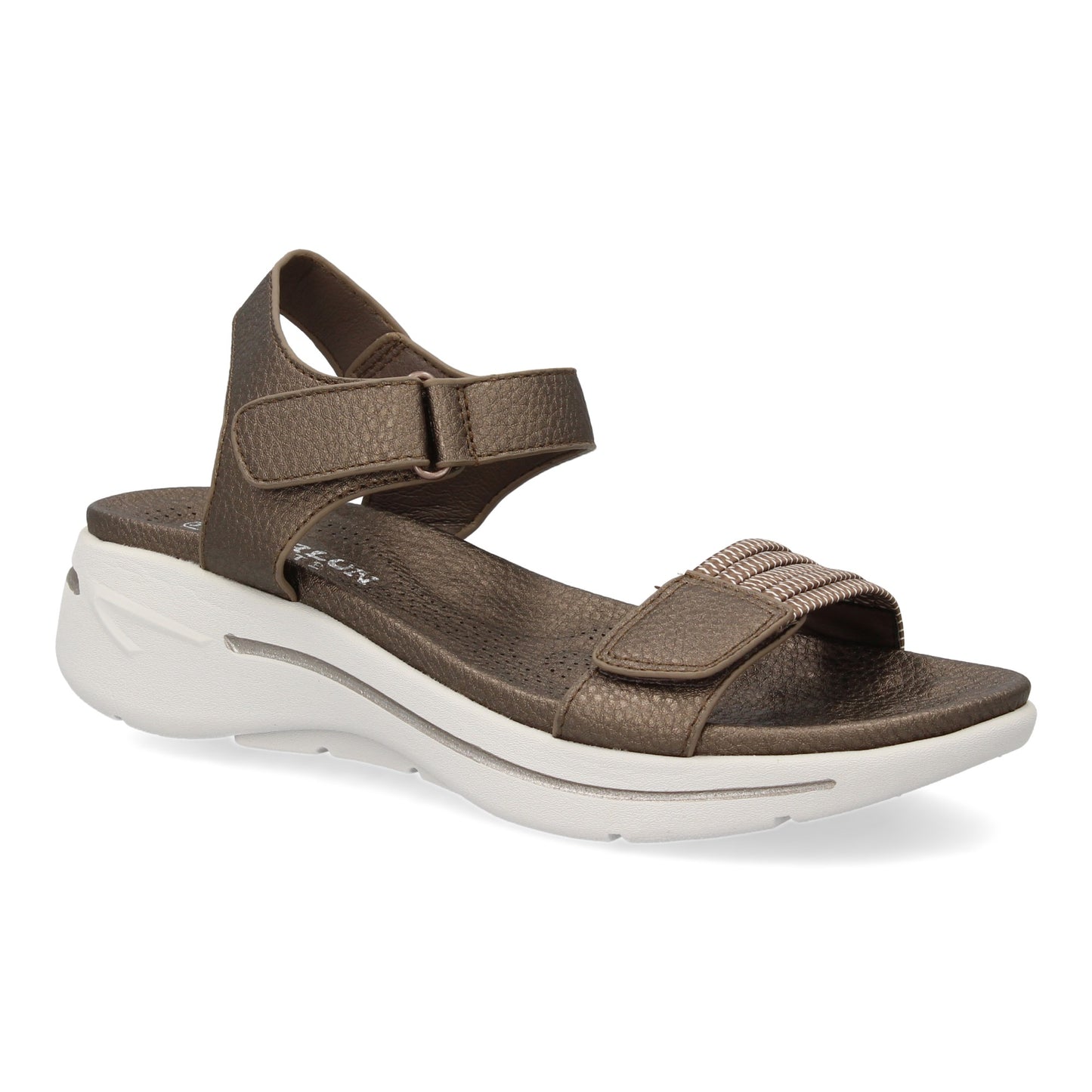 Sandalia plana de mujer diseño moderno ligero y comodo con d