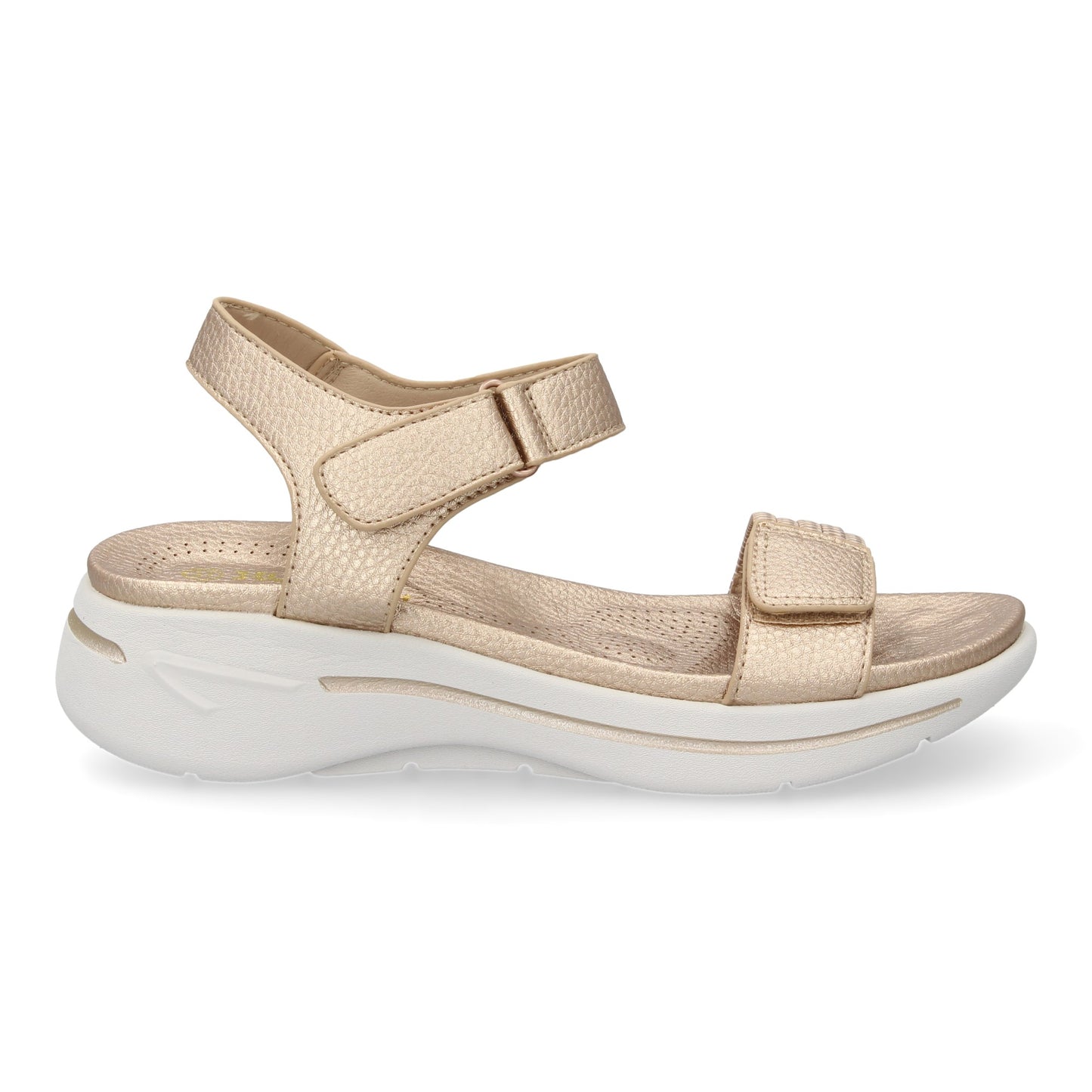 Sandalia plana de mujer diseño moderno ligero y comodo con d