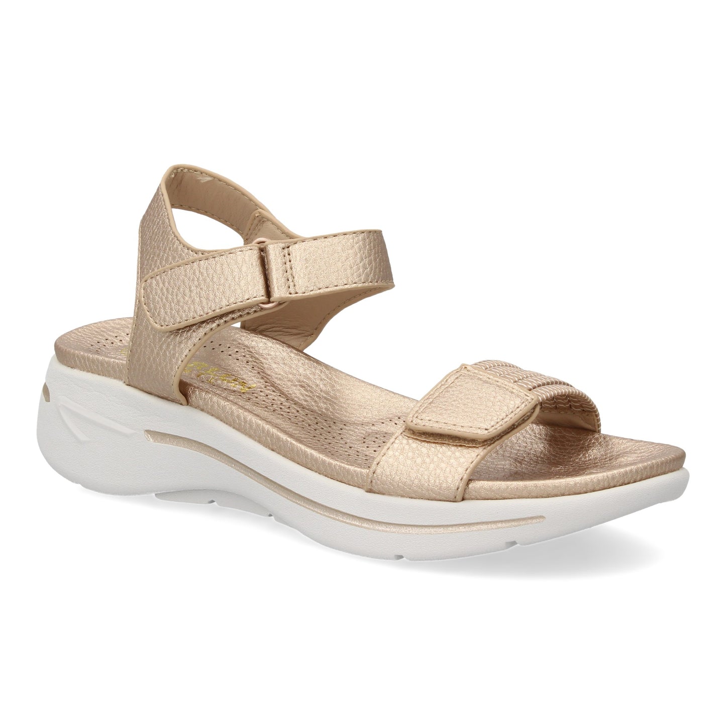 Sandalia plana de mujer diseño moderno ligero y comodo con d