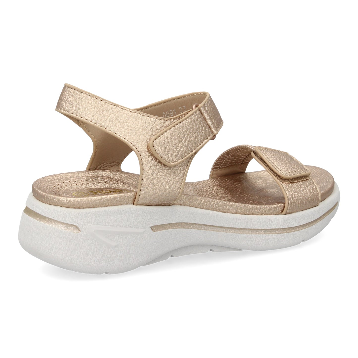 Sandalia plana de mujer diseño moderno ligero y comodo con d