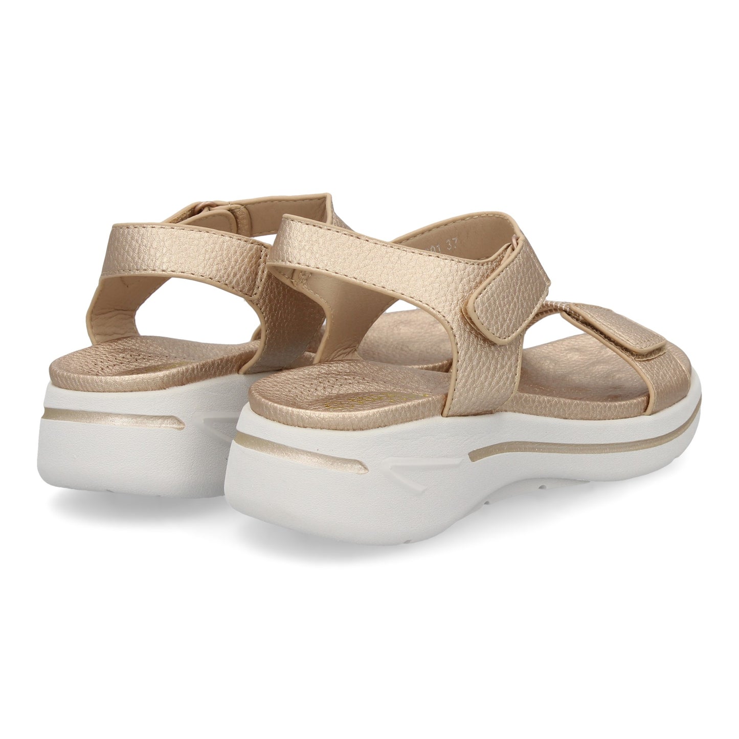 Sandalia plana de mujer diseño moderno ligero y comodo con d