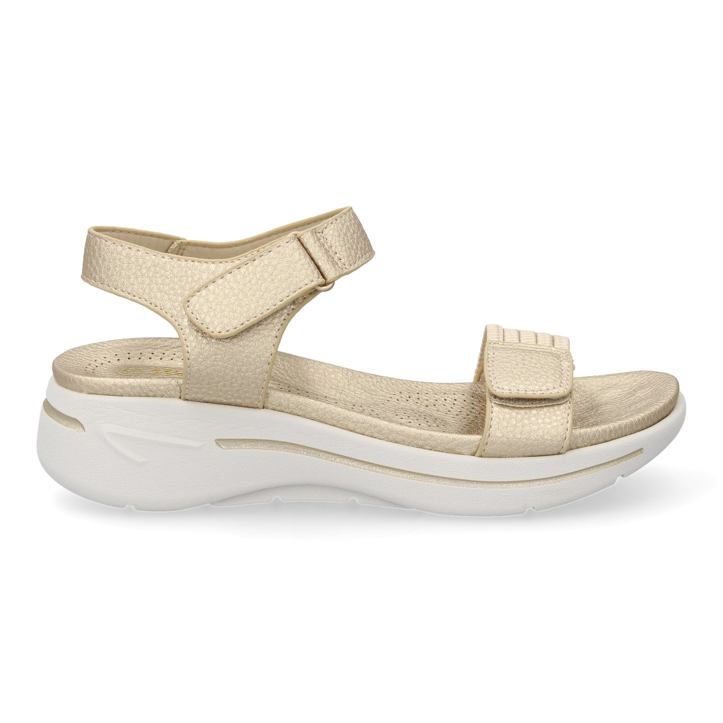 Sandalia plana de mujer diseño moderno ligero y comodo con d