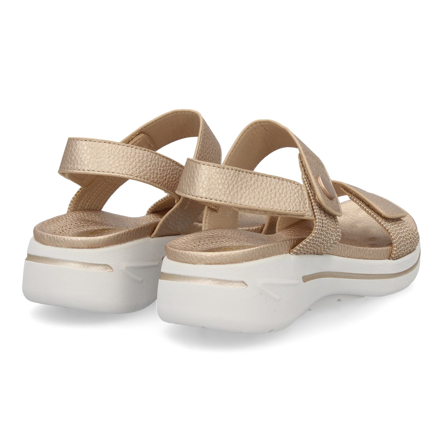 Sandalia plana de mujer diseño moderno ligero y comodo con d