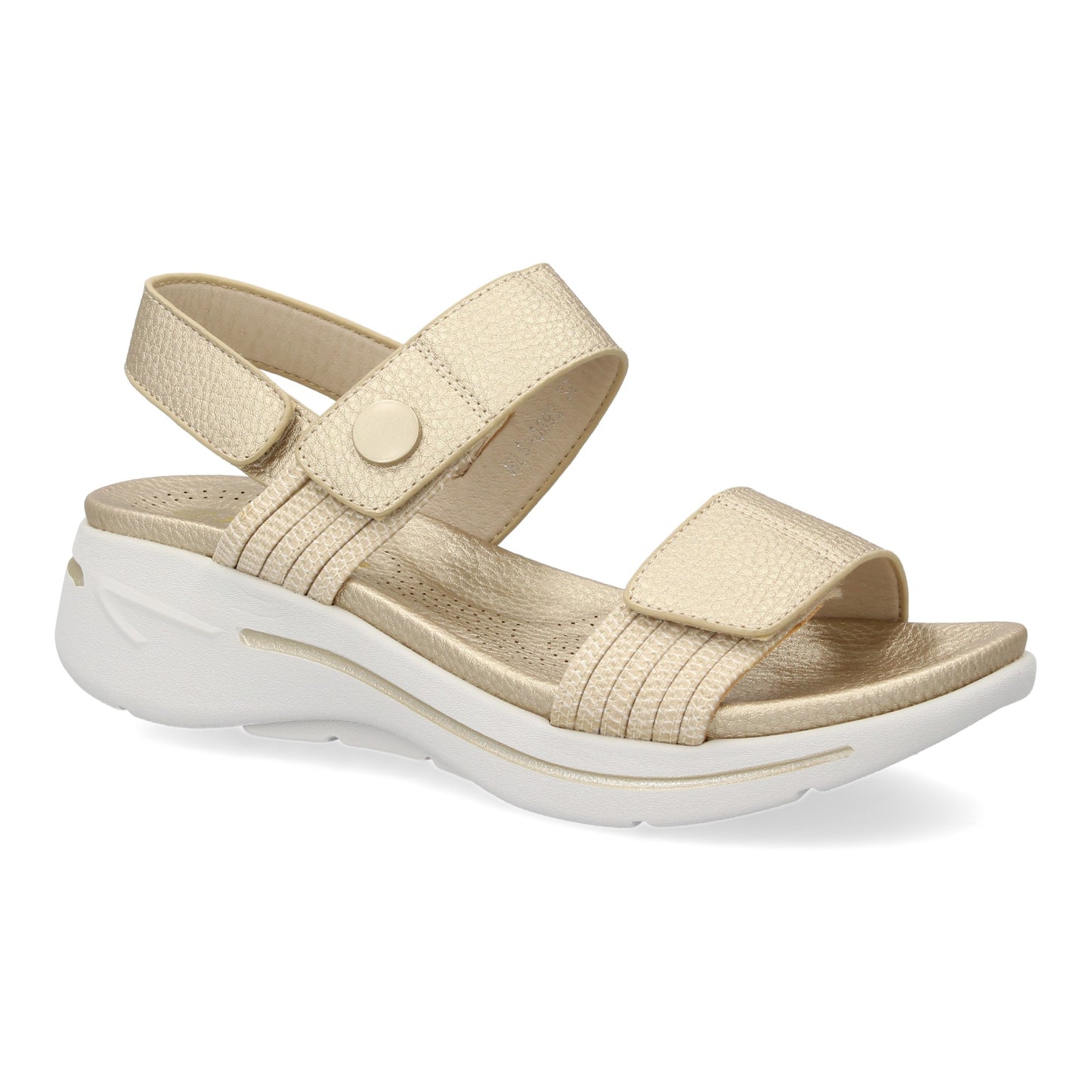 Sandalia plana de mujer diseño moderno ligero y comodo con d