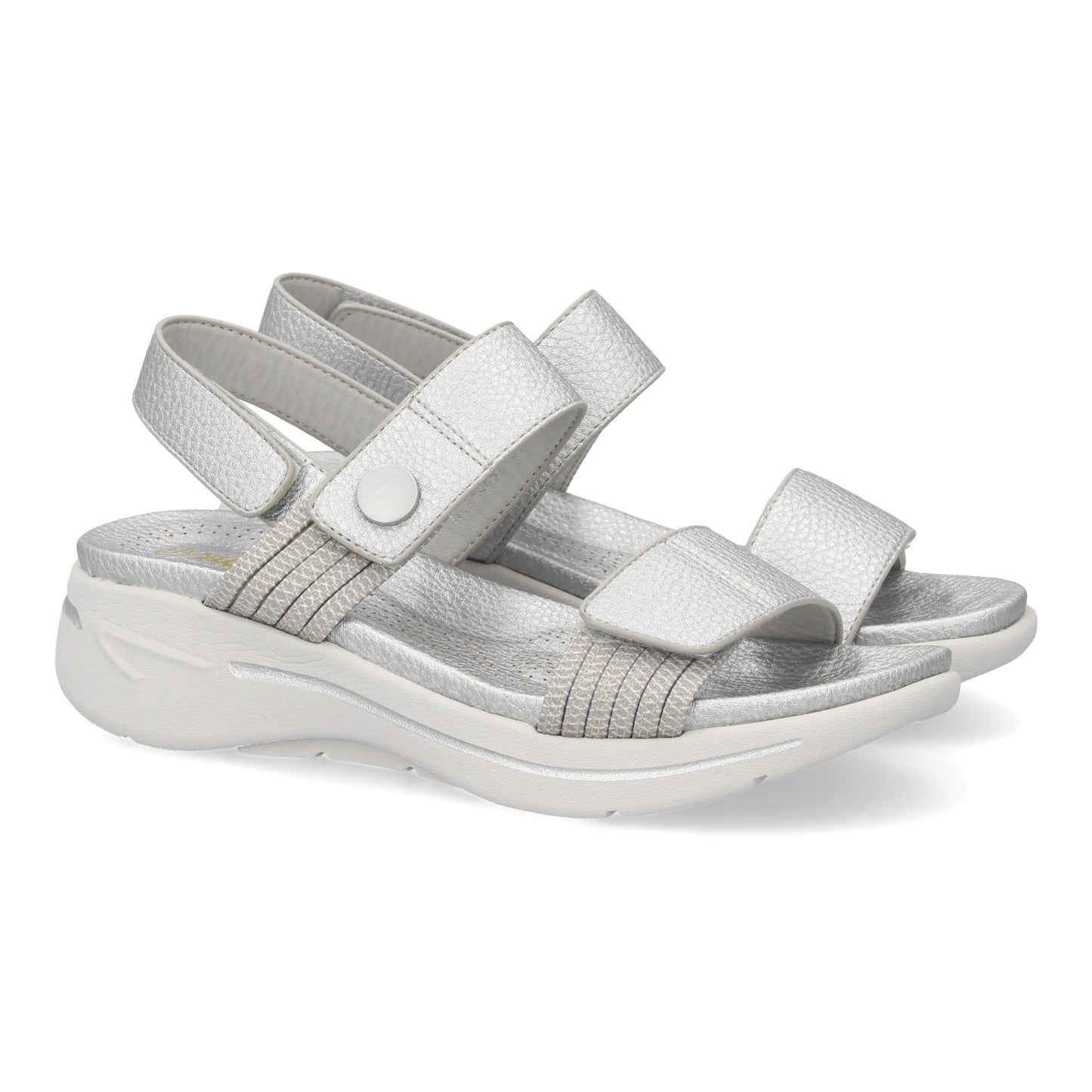 Sandalia plana de mujer diseño moderno ligero y comodo con d