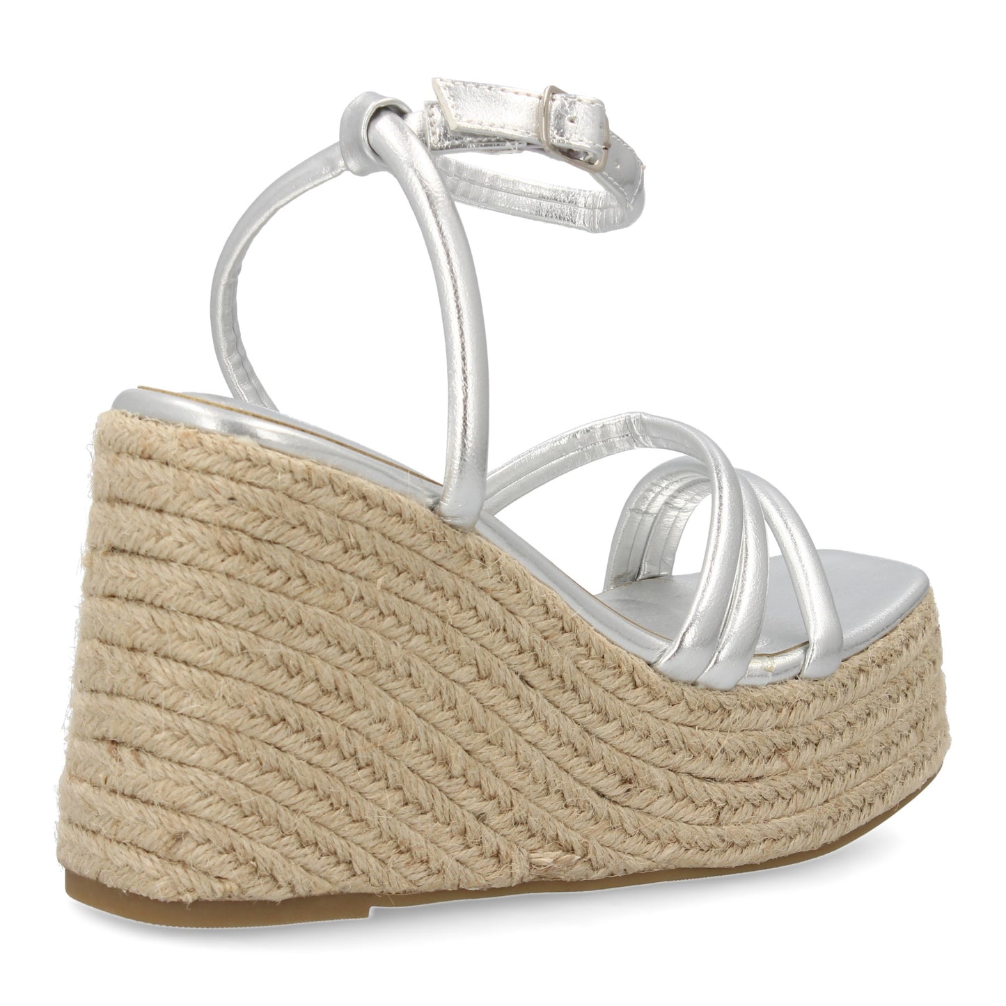 Sandalia de cuña de yute para mujer diseño comodo y elegant