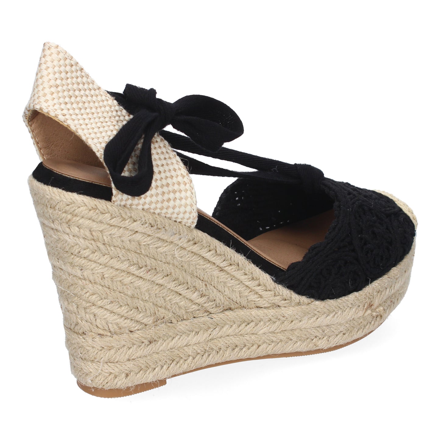 Sandalia de cuña de Yute para Mujer  diseño Comodo