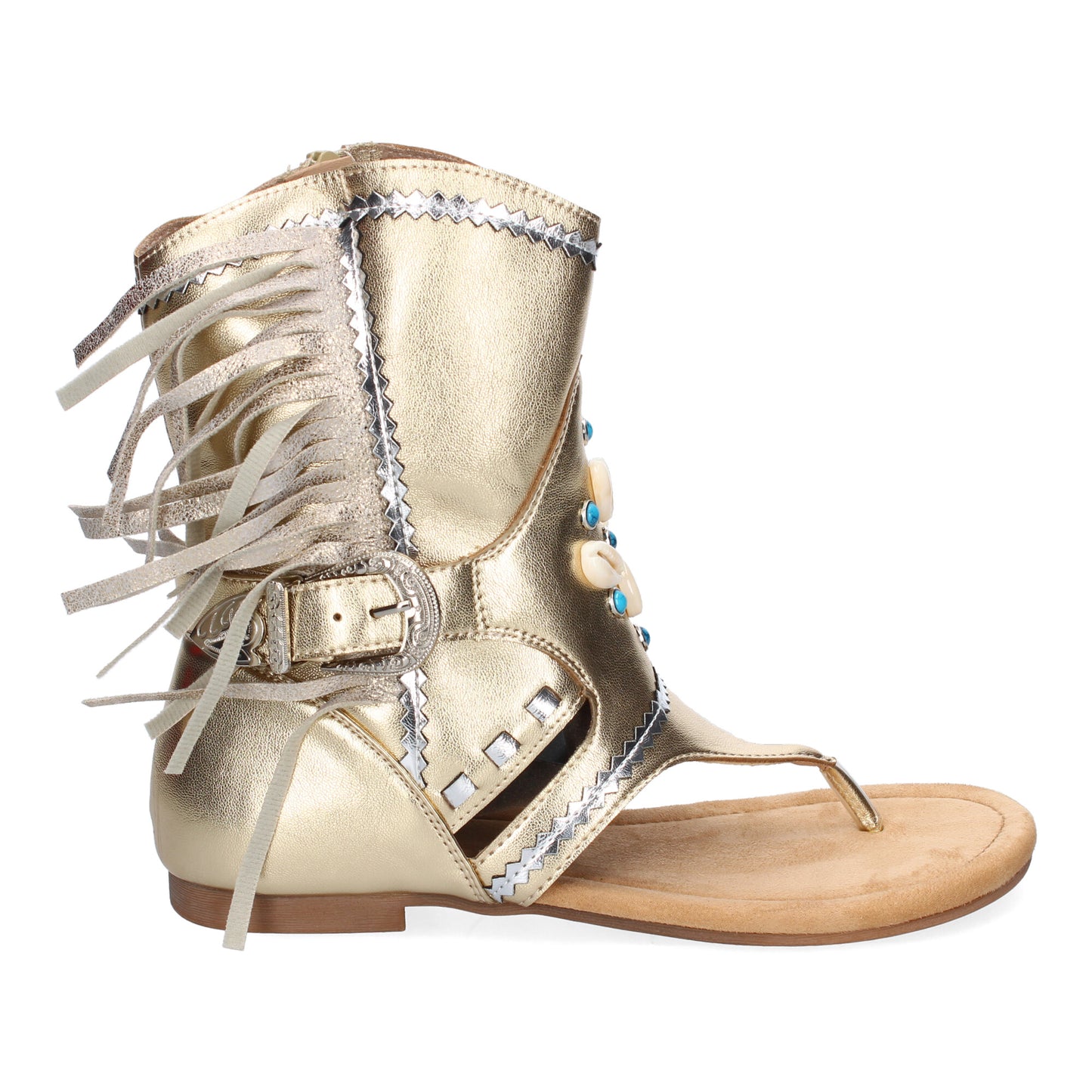 Sandalia Plana para Mujer Tipo Esclava