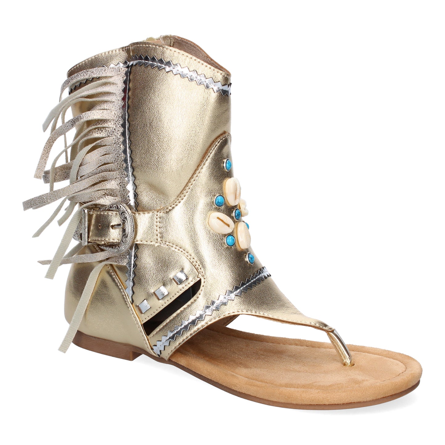 Sandalia Plana para Mujer Tipo Esclava