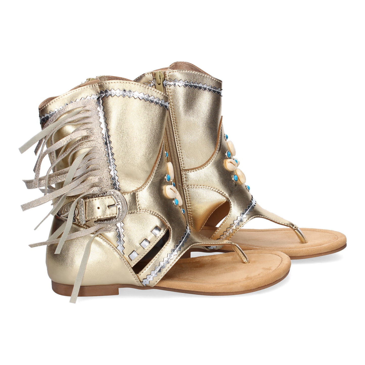 Sandalia Plana para Mujer Tipo Esclava