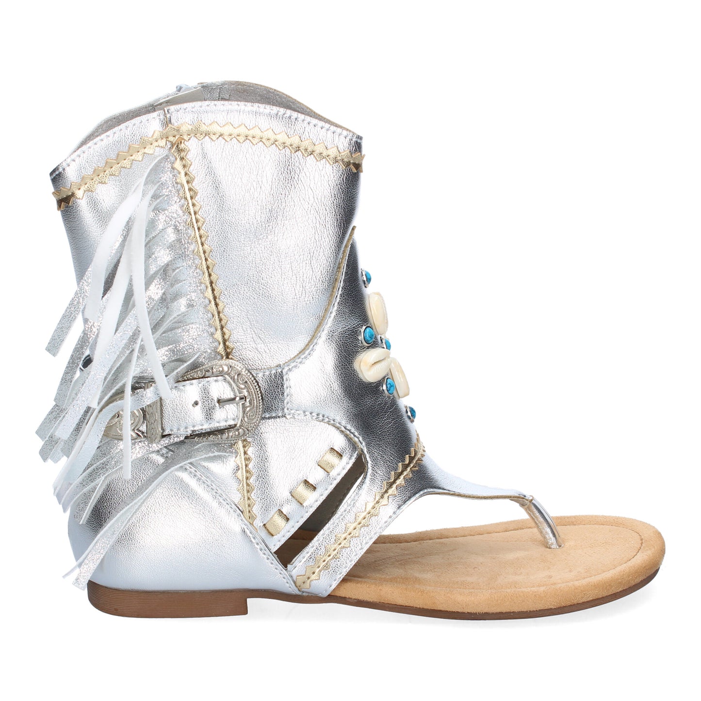 Sandalia Plana para Mujer Tipo Esclava