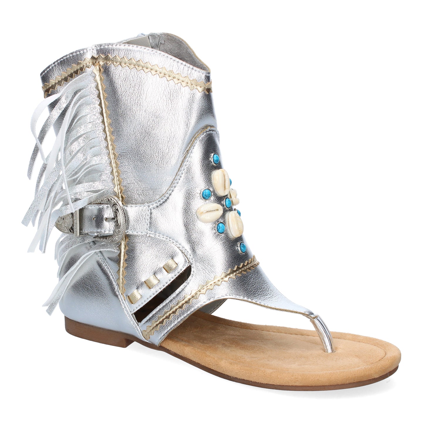 Sandalia Plana para Mujer Tipo Esclava