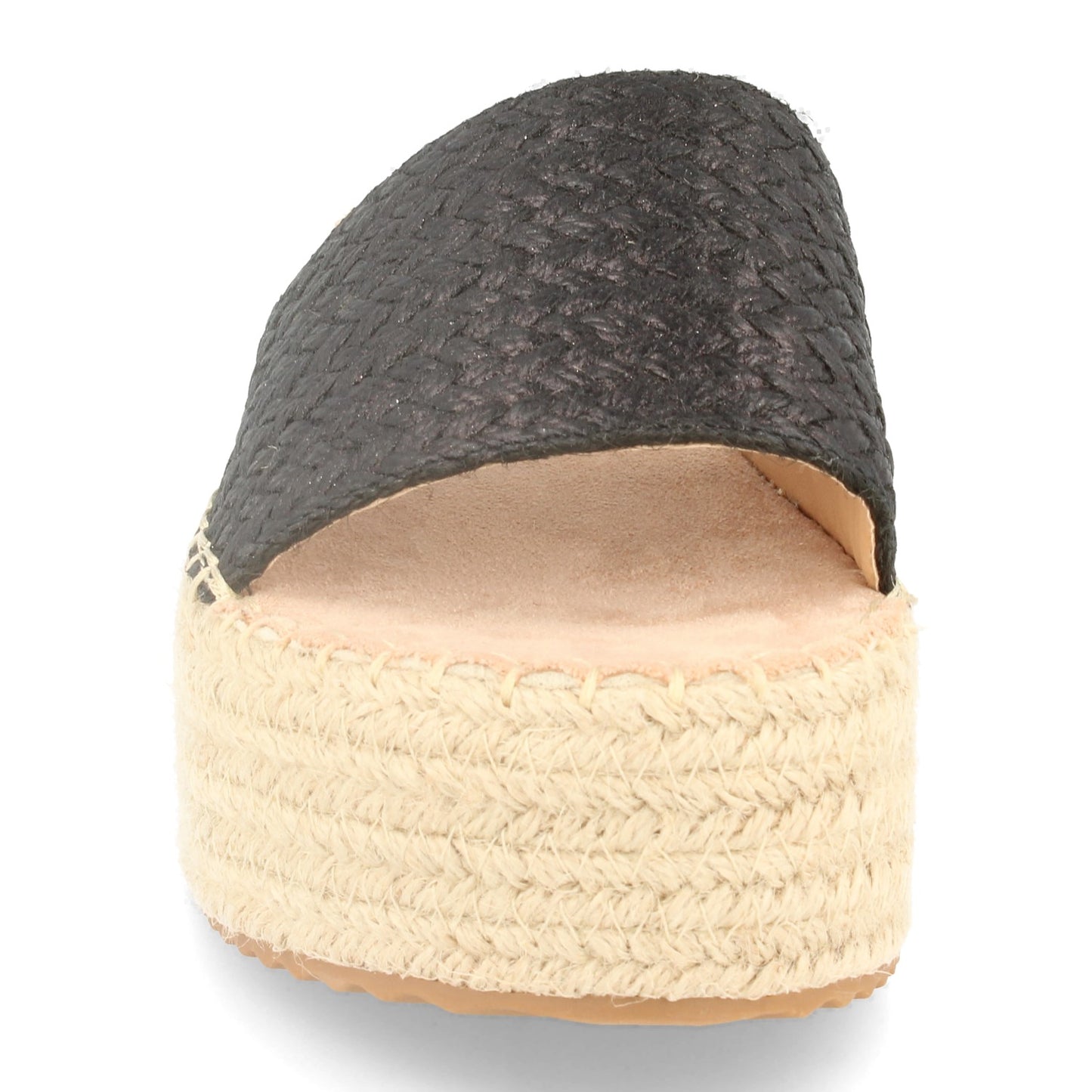 Sandalia de Plataforma con Yute Piso de