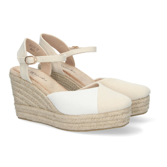 Sandalia de cuña para Mujer  Comodas  cuña de Yute
