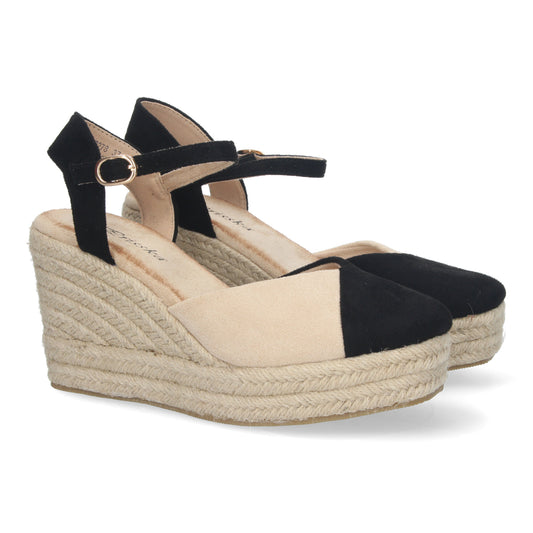 Sandalia de cuña para Mujer  Comodas  cuña de Yute