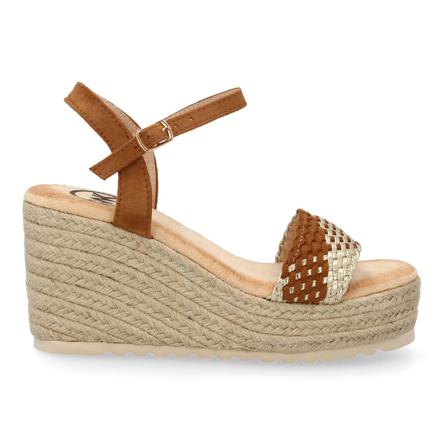 Sandalias de cuña de yute para mujer comodas y elegantes d