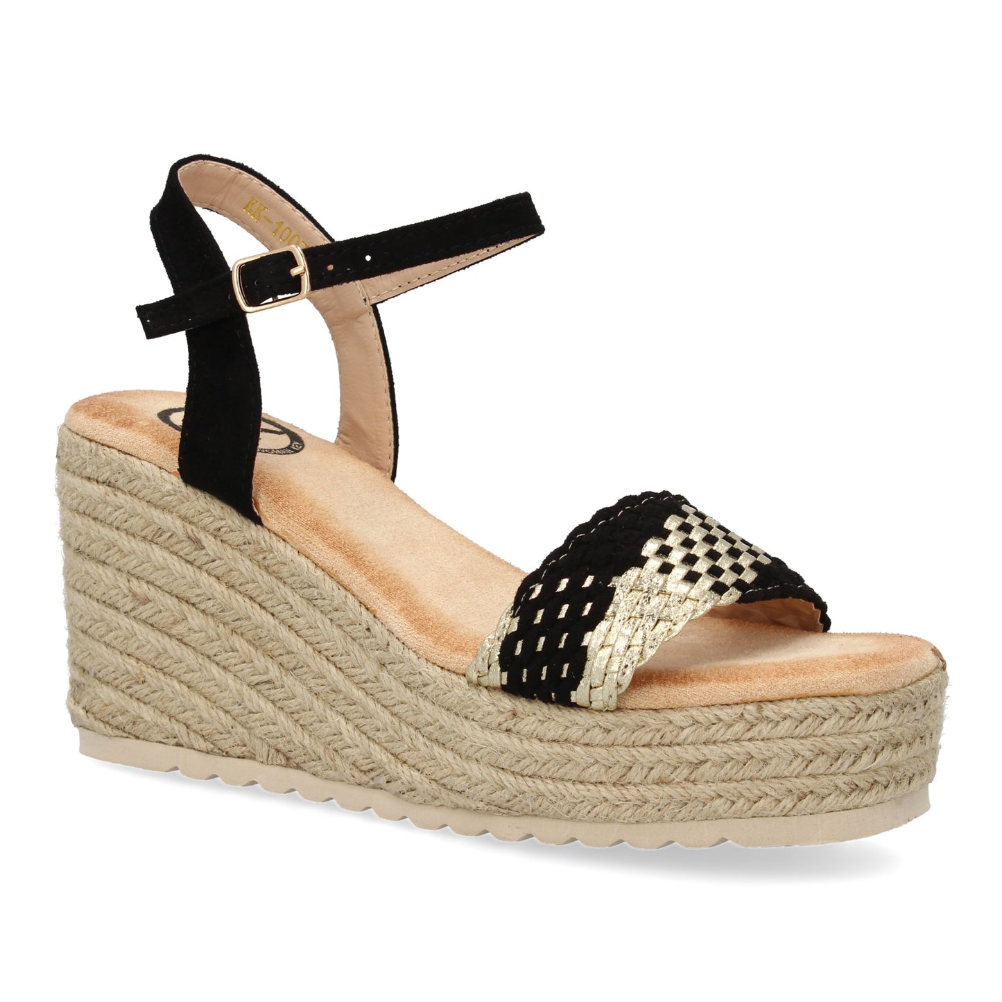 Sandalias de cuña de yute para mujer comodas y elegantes d