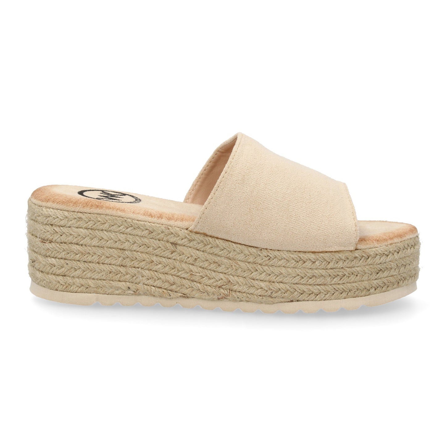 Zueco de yute para mujer  diseño comodo y moderno con la pal