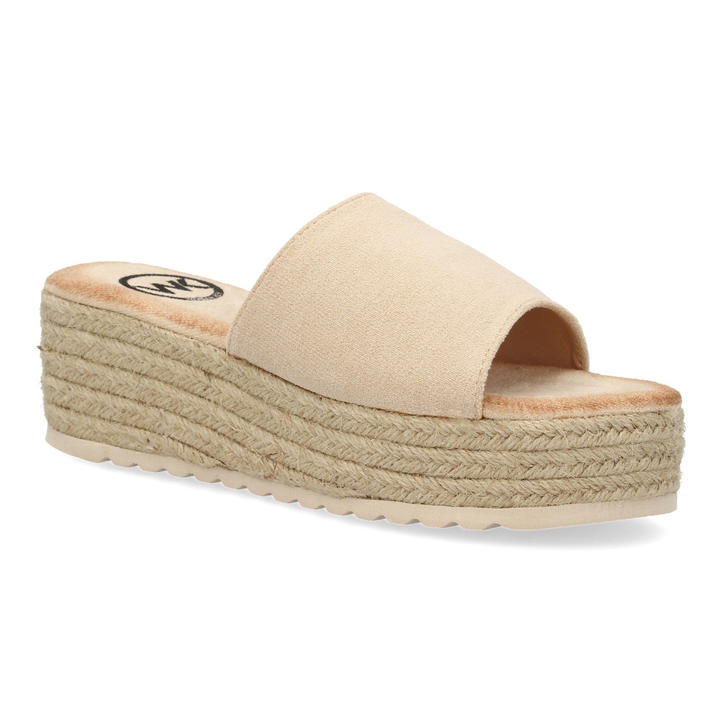 Zueco de yute para mujer  diseño comodo y moderno con la pal