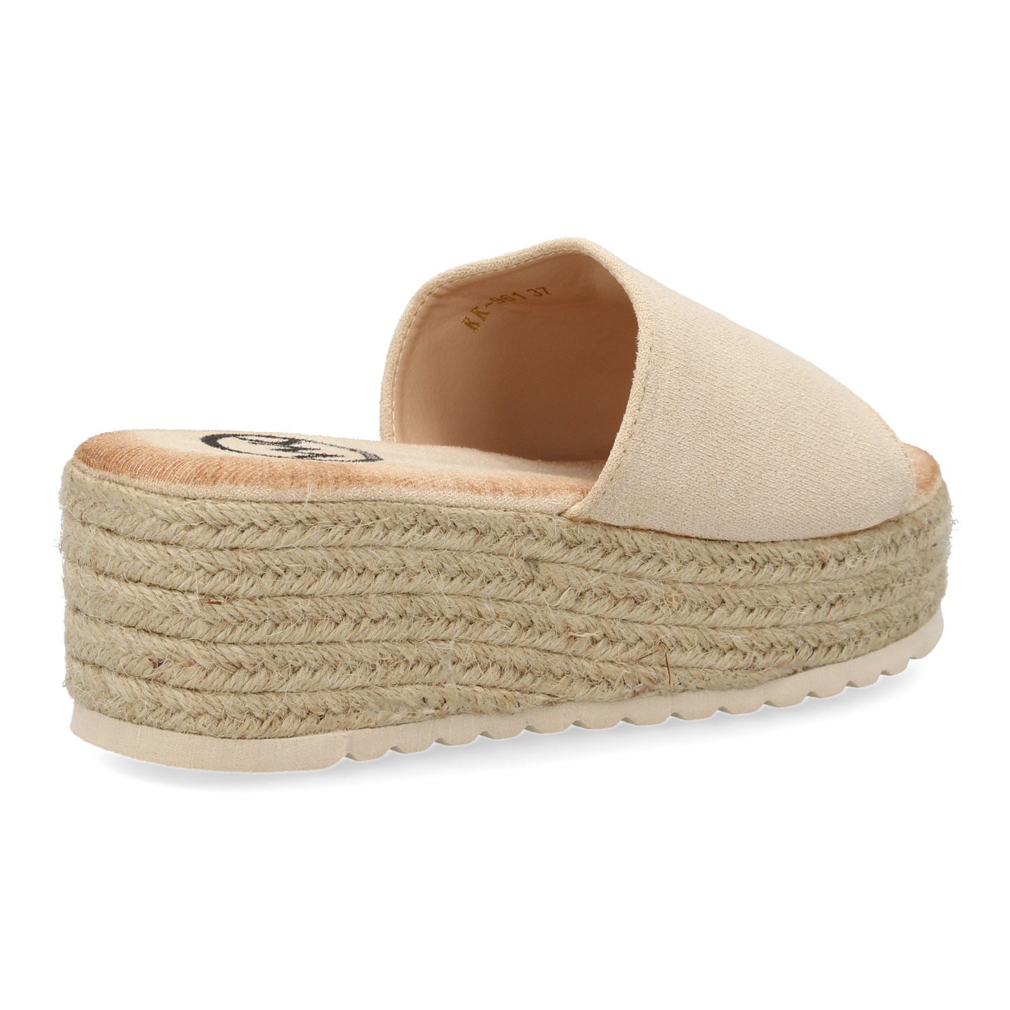 Zueco de yute para mujer  diseño comodo y moderno con la pal