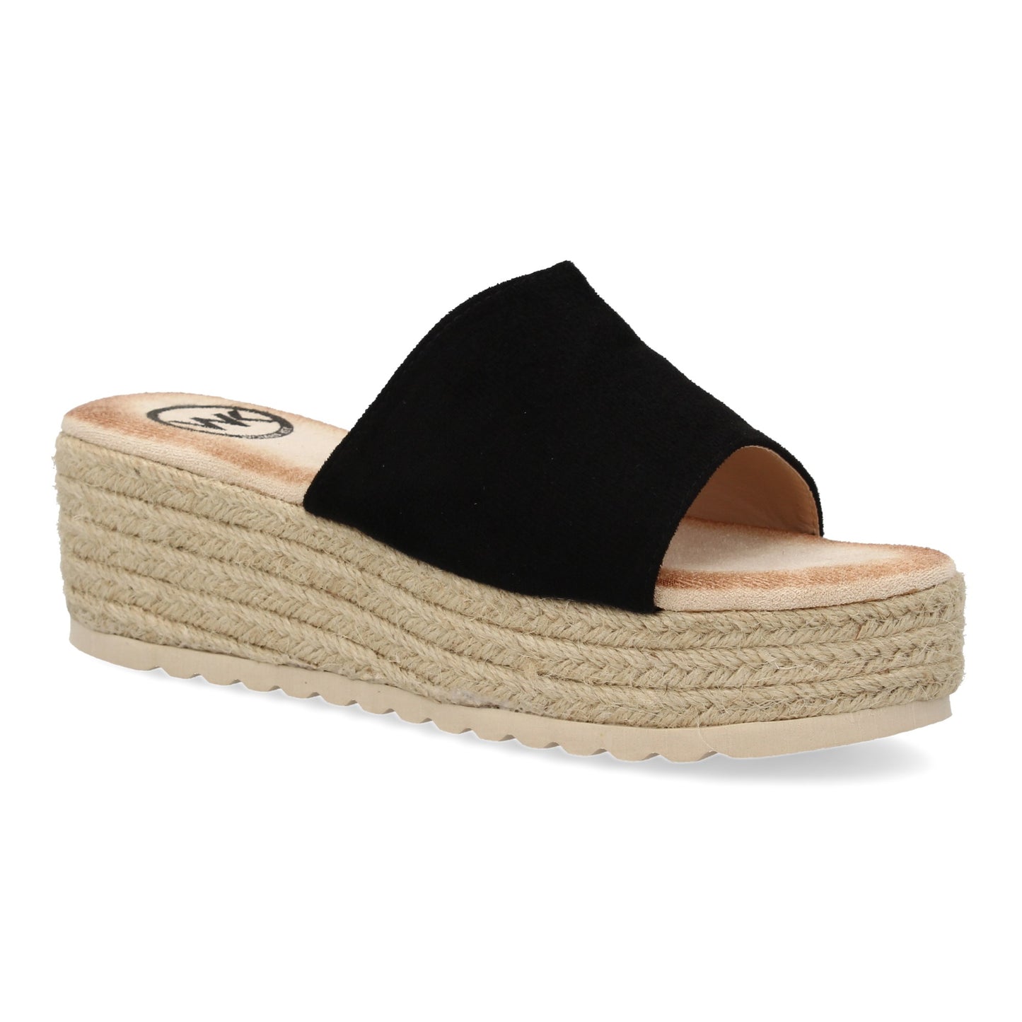 Zueco de yute para mujer  diseño comodo y moderno con la pal