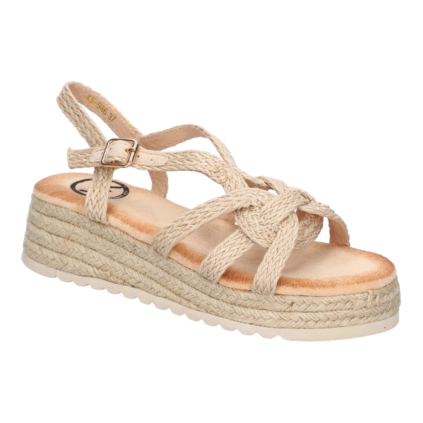 Sandalias de Plataforma de Yute para Mujer  Comoda