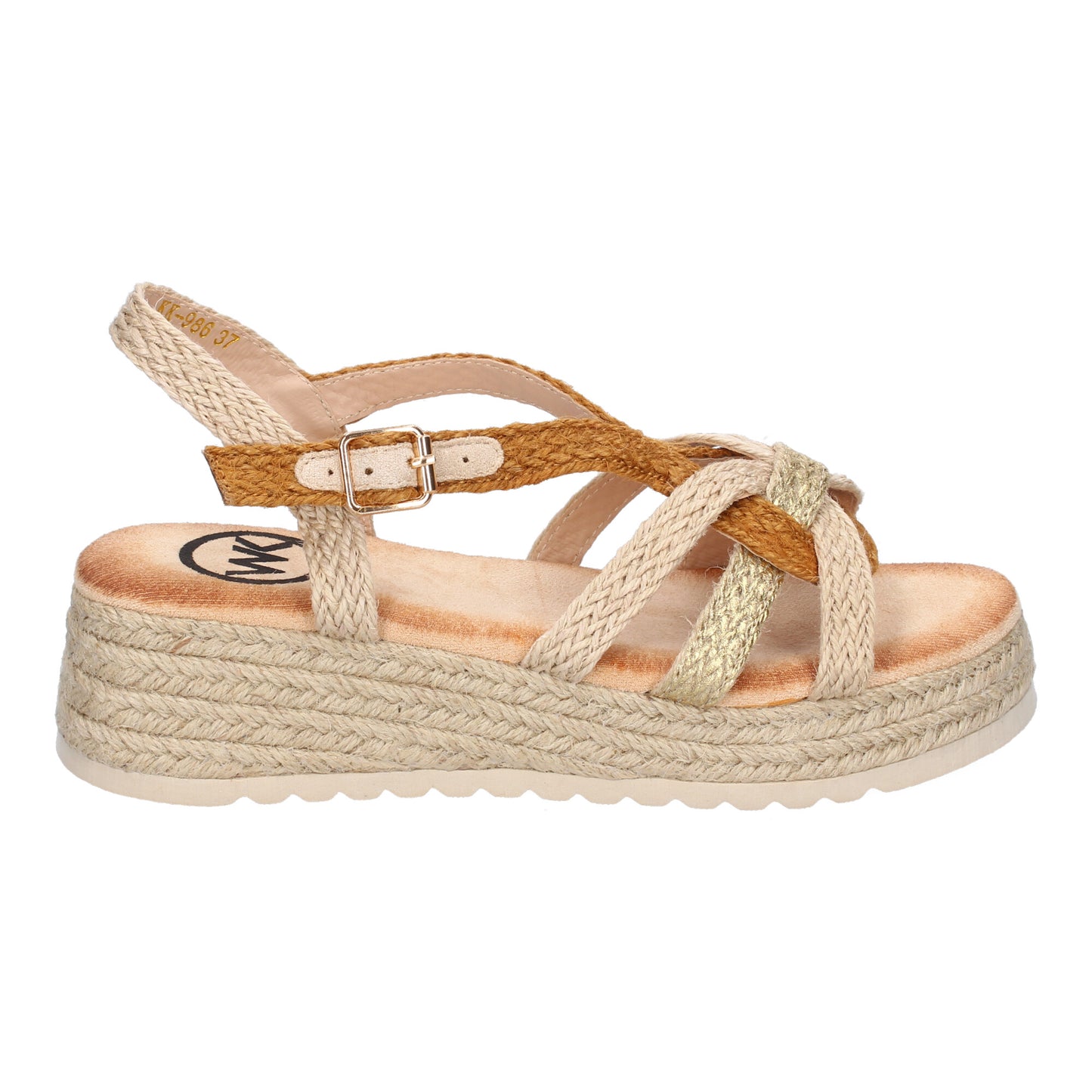 Sandalias de Plataforma de Yute para Mujer  Comoda