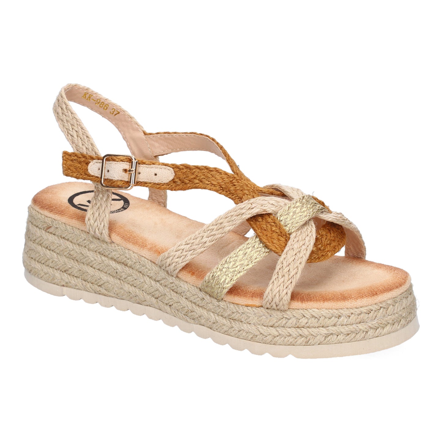 Sandalias de Plataforma de Yute para Mujer  Comoda