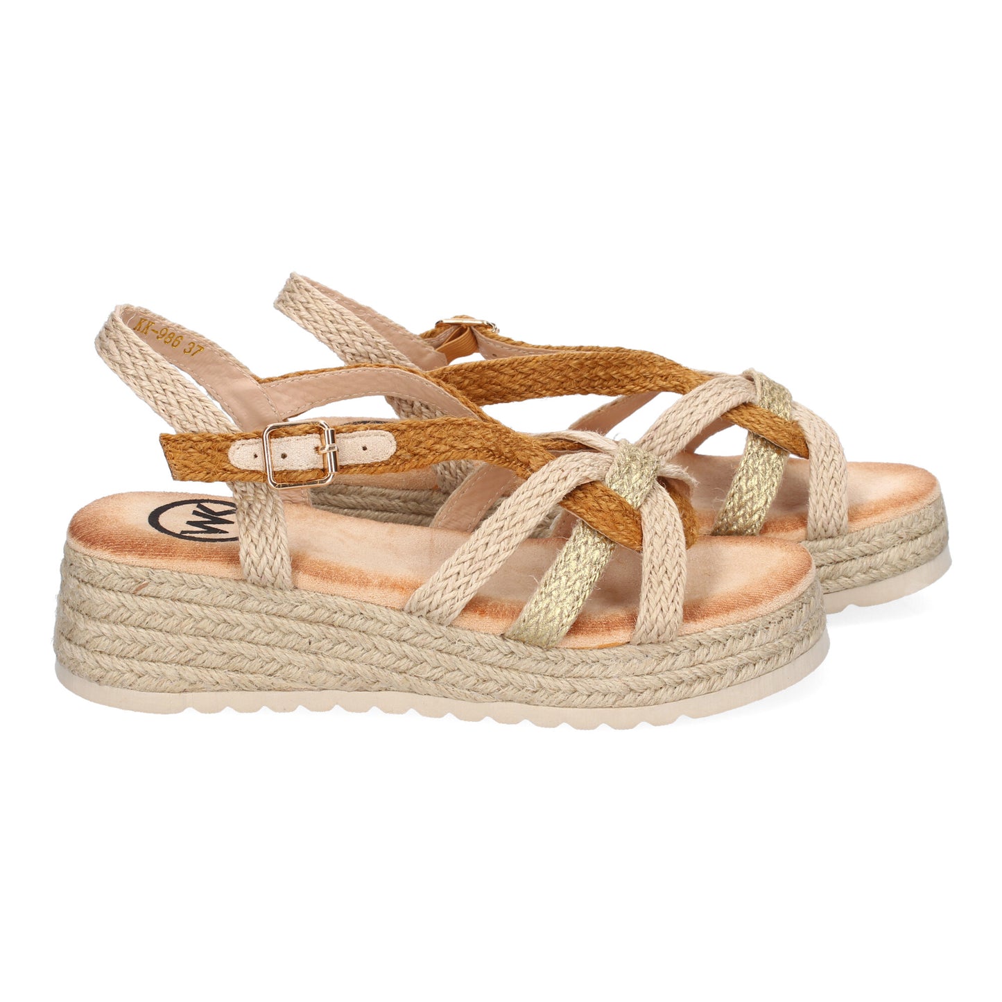 Sandalias de Plataforma de Yute para Mujer  Comoda
