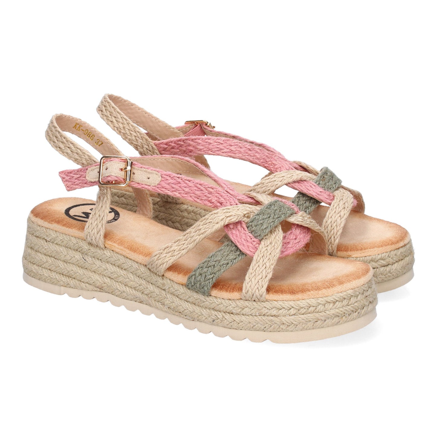 Sandalias de Plataforma de Yute para Mujer  Comoda