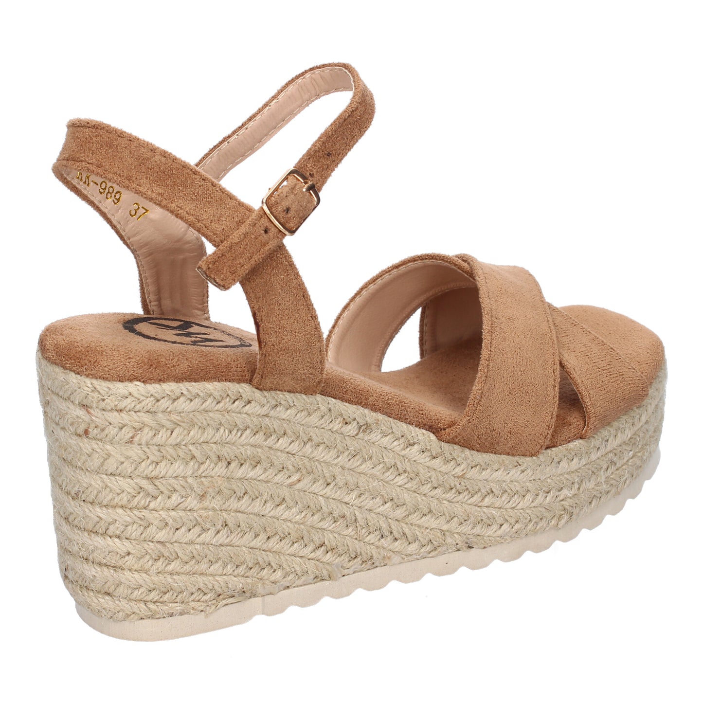 Sandalia de cuña de Yute para Mujer  Comodas y Ele