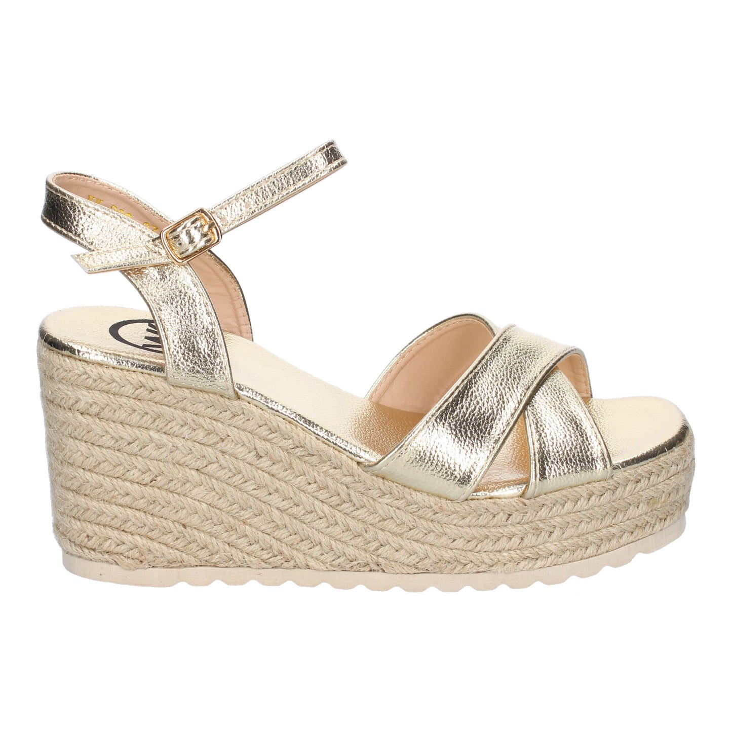 Sandalia de cuña de Yute para Mujer  Comodas y Ele