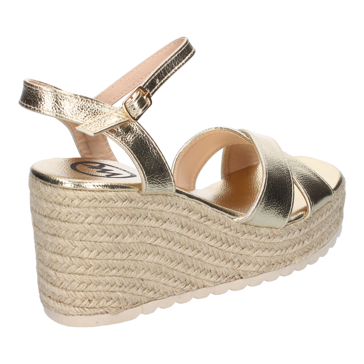 Sandalia de cuña de Yute para Mujer  Comodas y Ele