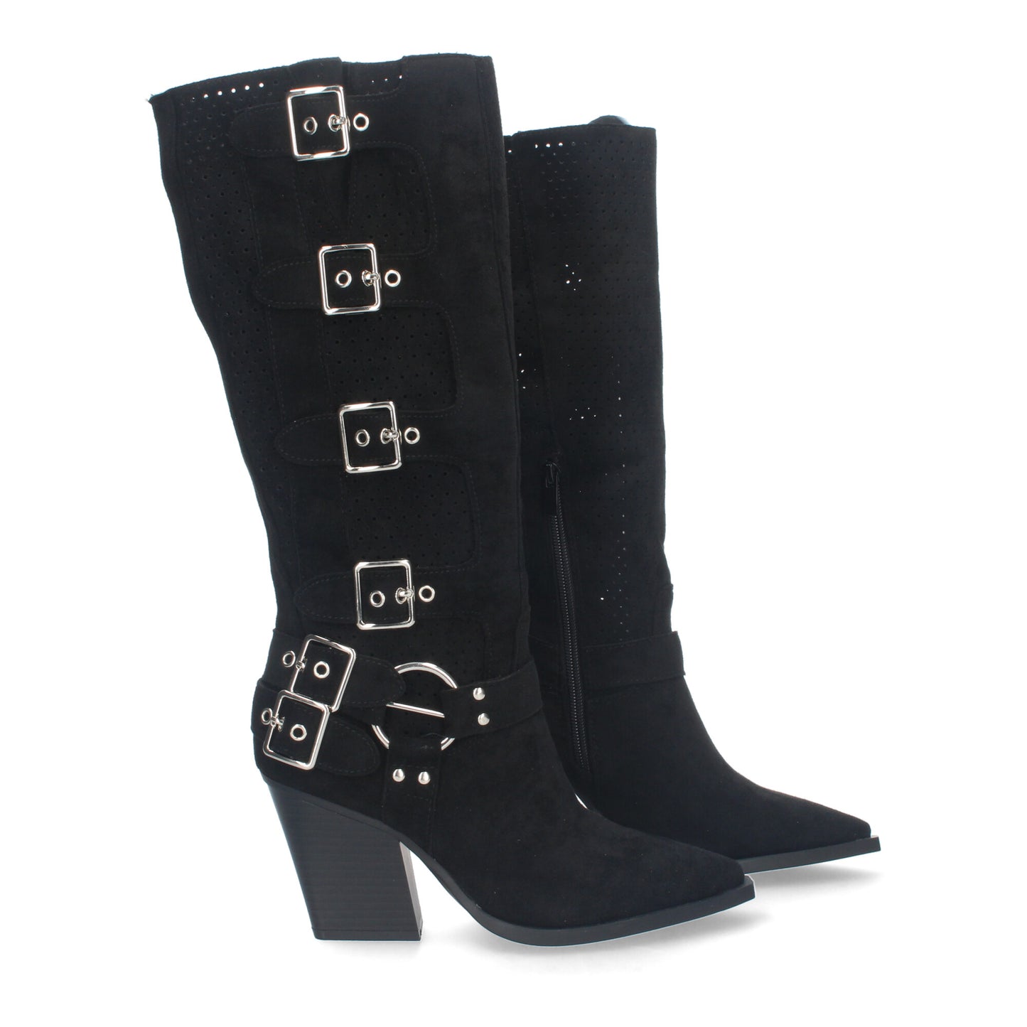 Botas Elegantes de Mujer con Tacón  C�mo