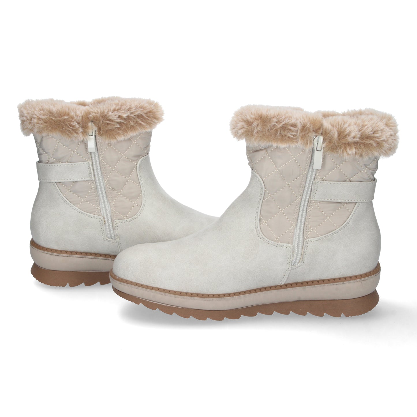 Botin Plano para Mujer Comodo Forrado