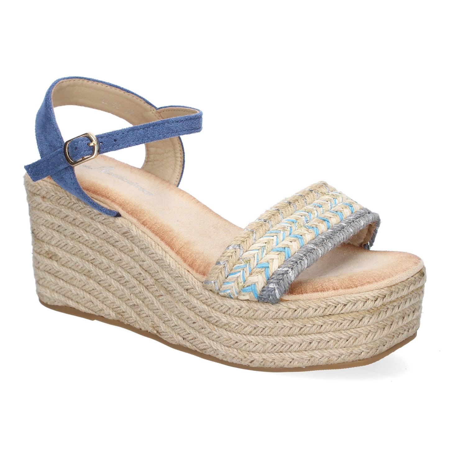 Sandalia de cuña de Yute para Mujer Comodas y Ele