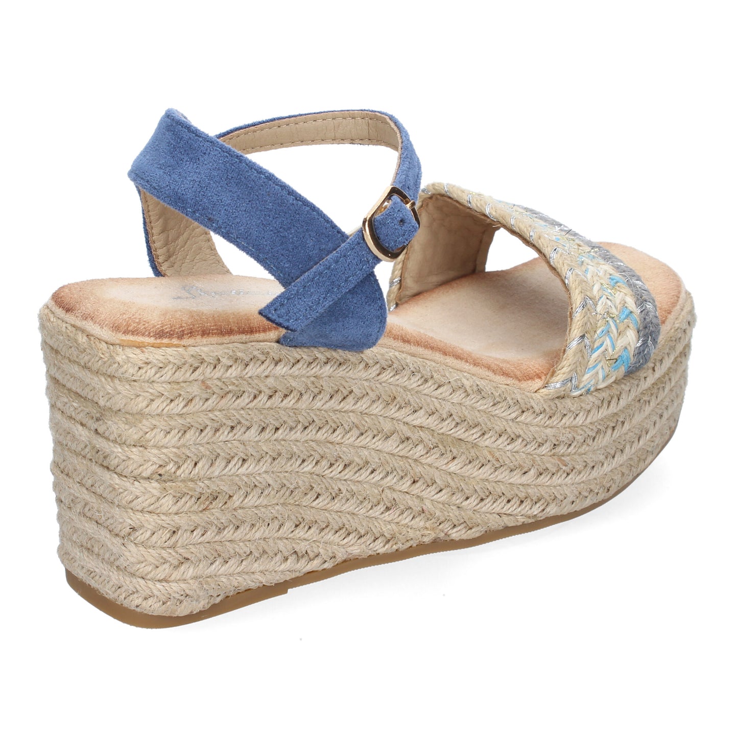 Sandalia de cuña de Yute para Mujer Comodas y Ele