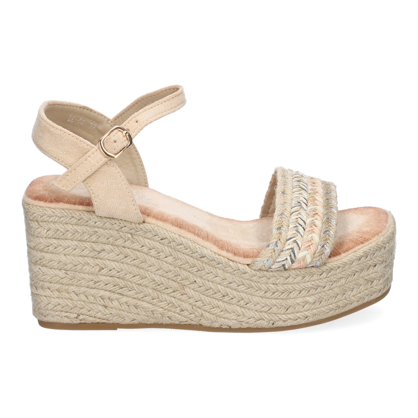 Sandalia de cuña de Yute para Mujer  Comodas y Ele