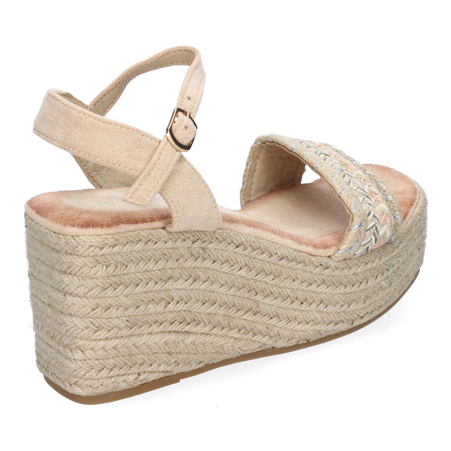 Sandalia de cuña de Yute para Mujer  Comodas y Ele