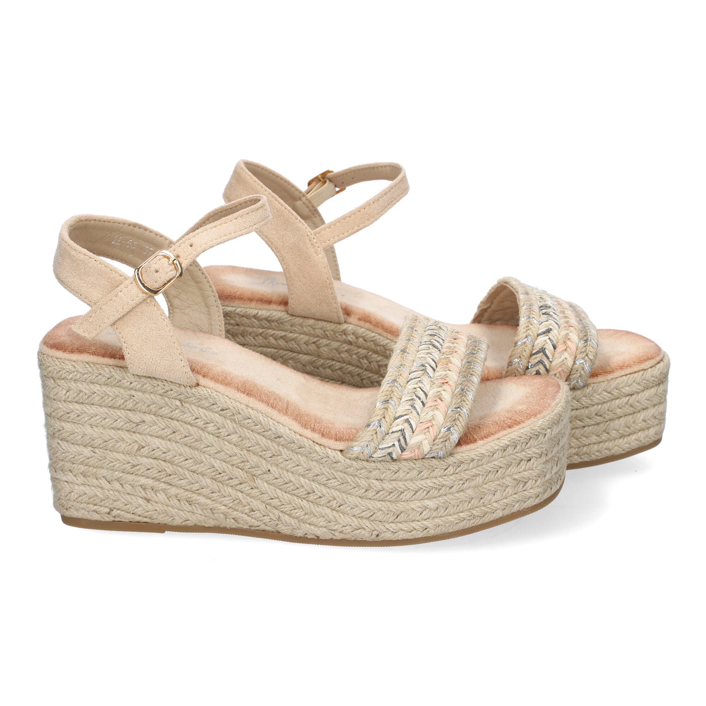 Sandalia de cuña de Yute para Mujer  Comodas y Ele