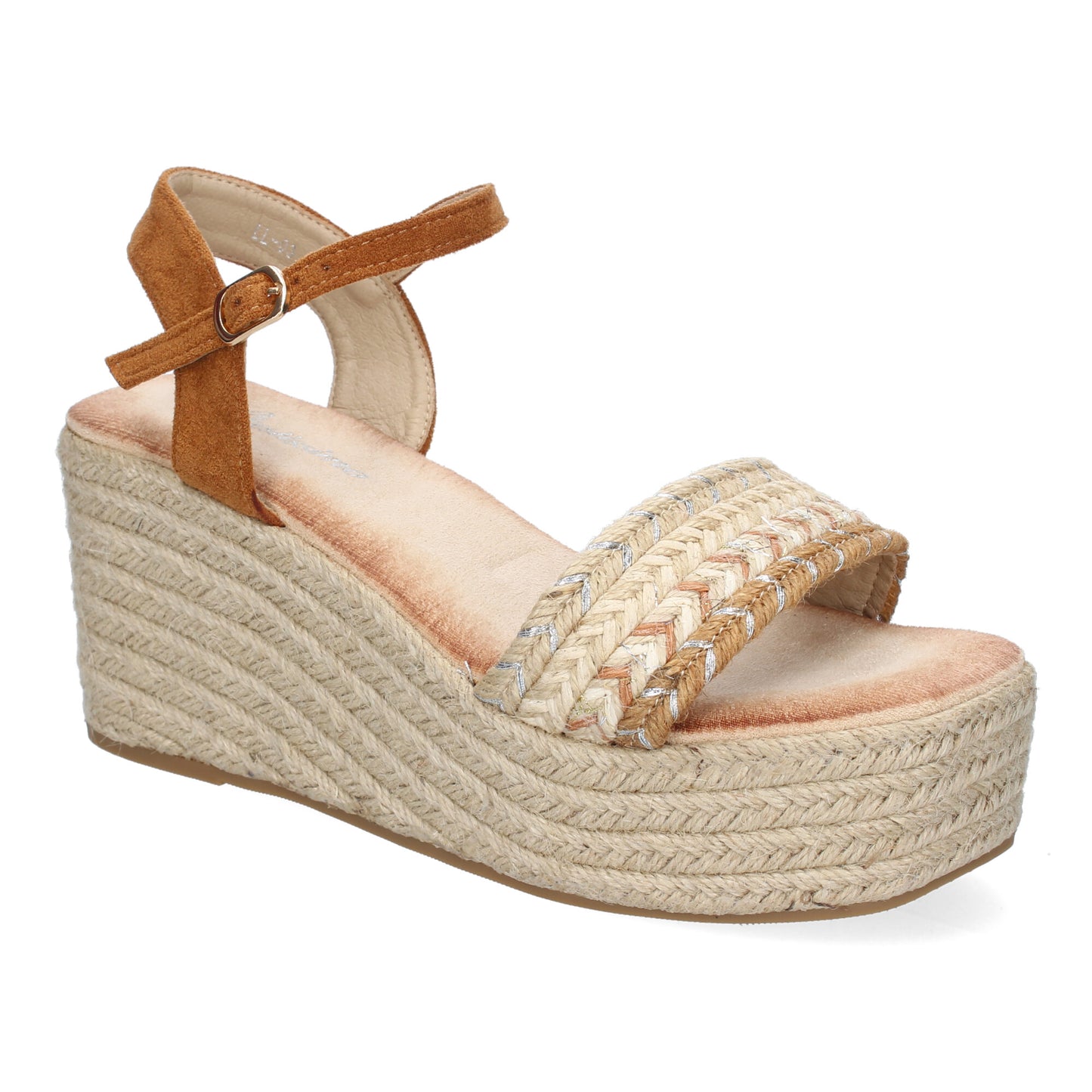 Sandalia de cuña de Yute para Mujer Comodas y Ele