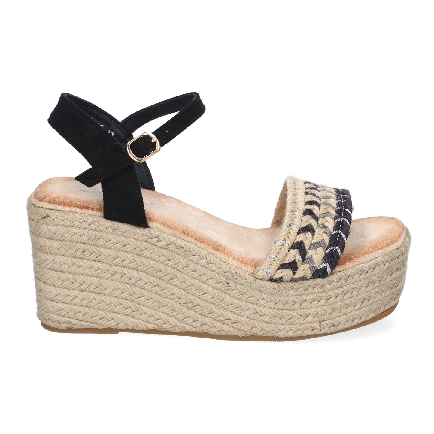 Sandalia de cuña de Yute para Mujer  Comodas y Ele