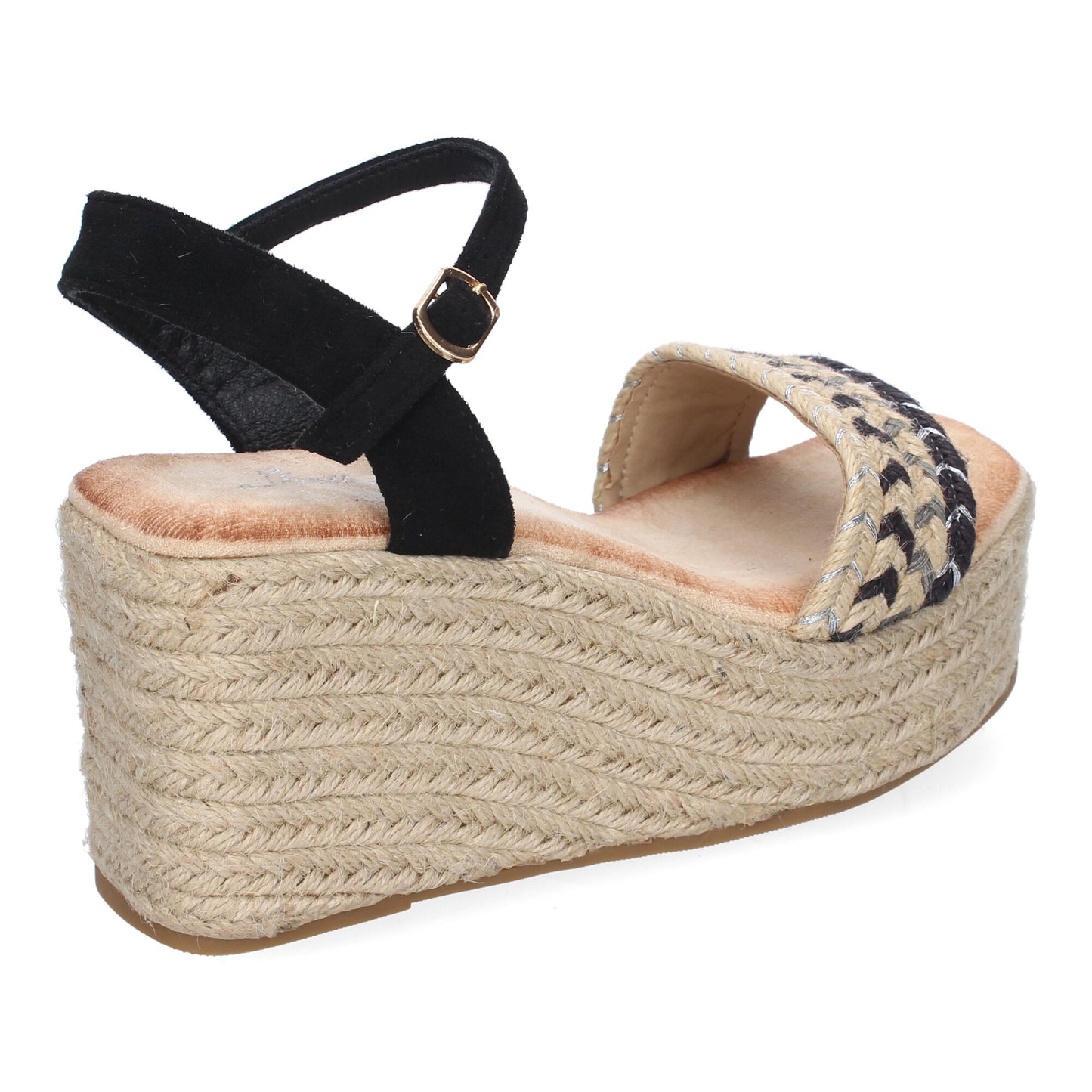 Sandalia de cuña de Yute para Mujer  Comodas y Ele