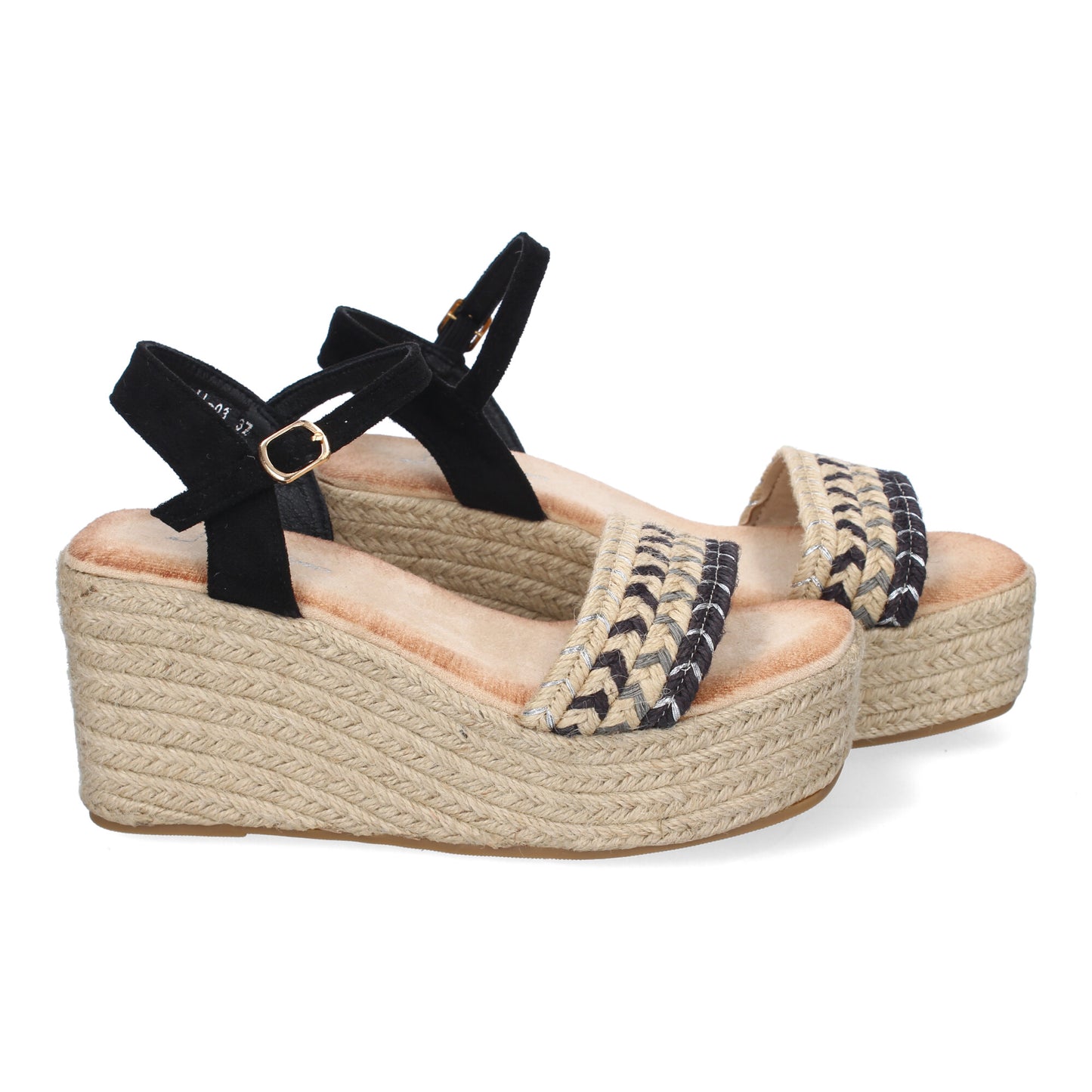 Sandalia de cuña de Yute para Mujer  Comodas y Ele