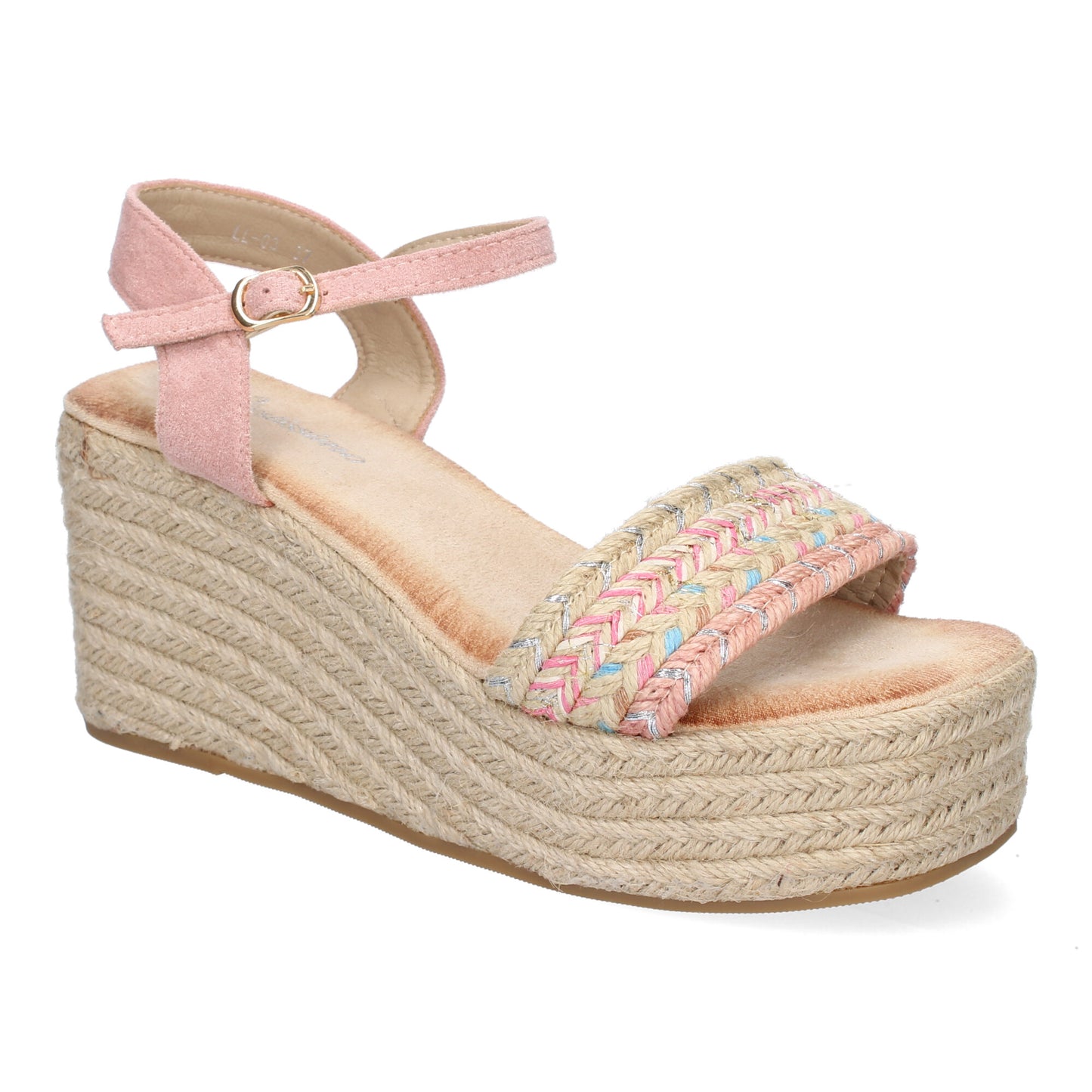 Sandalia de cuña de Yute para Mujer Comodas y Ele