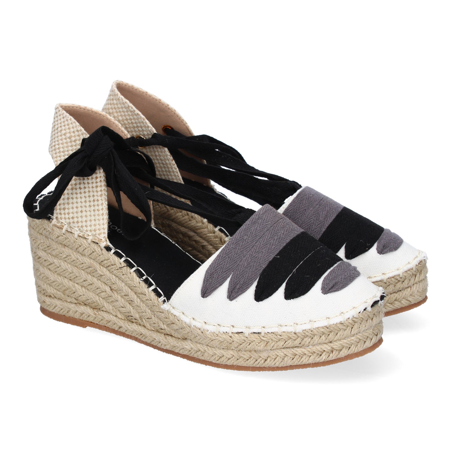 Sandalia de Mujer con cuña de Yute  Comodas  diseñ