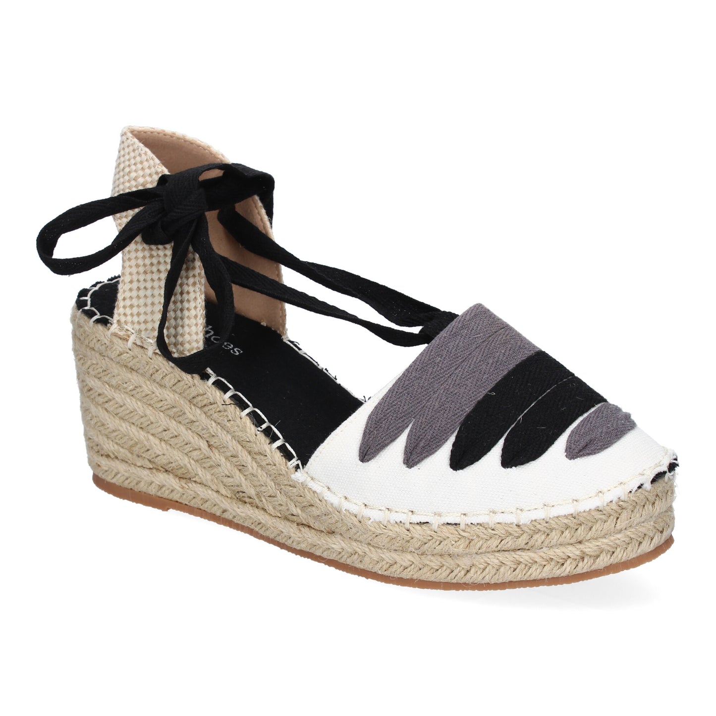 Sandalia de Mujer con cuña de Yute  Comodas  diseñ